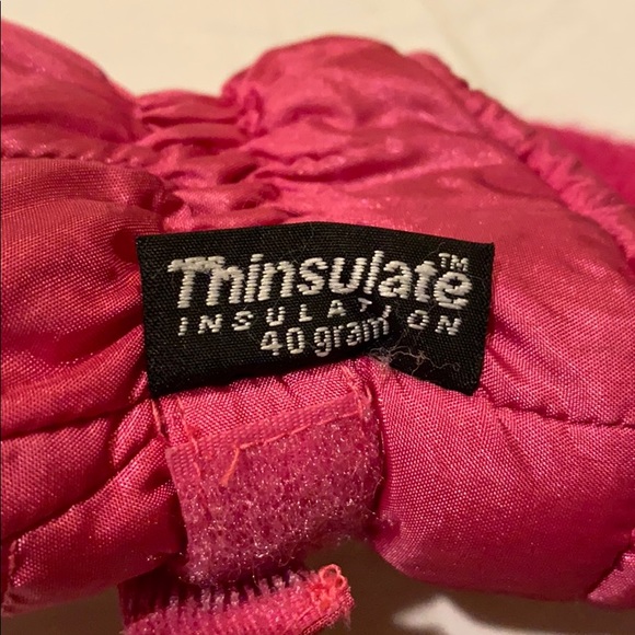 Thinsulate Pink Ski/Winter Gloves - Picture 8 of 14
